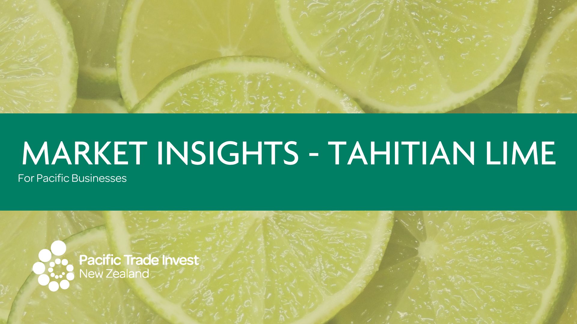 Market Insights Tahitian Lime